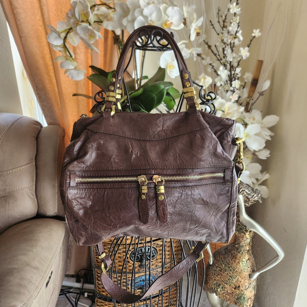 orYANY Leather shoulder bag